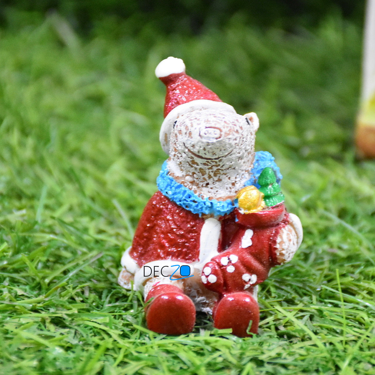 Miniature Sheep as Santa, Christmas, Anniversary, Garden, Table, Gift, Dashboard