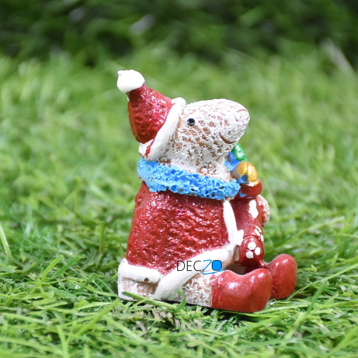 Miniature Sheep as Santa, Christmas, Anniversary, Garden, Table, Gift, Dashboard