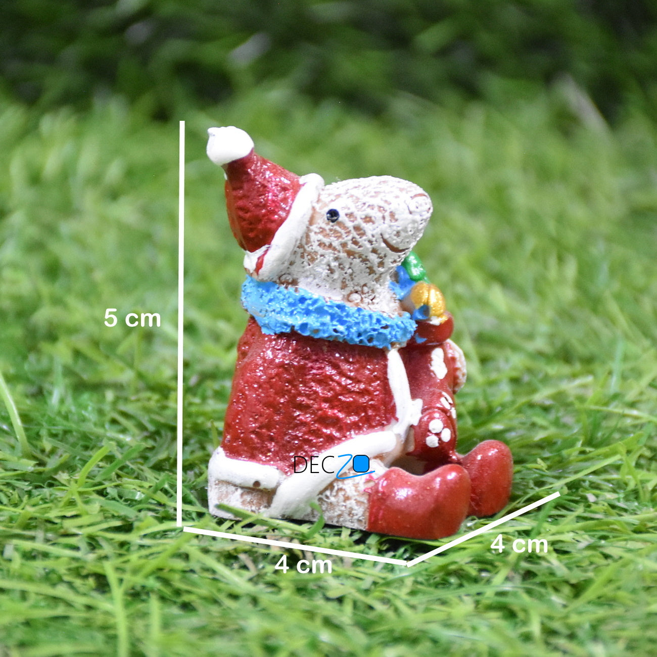 Miniature Sheep as Santa, Christmas, Anniversary, Garden, Table, Gift, Dashboard