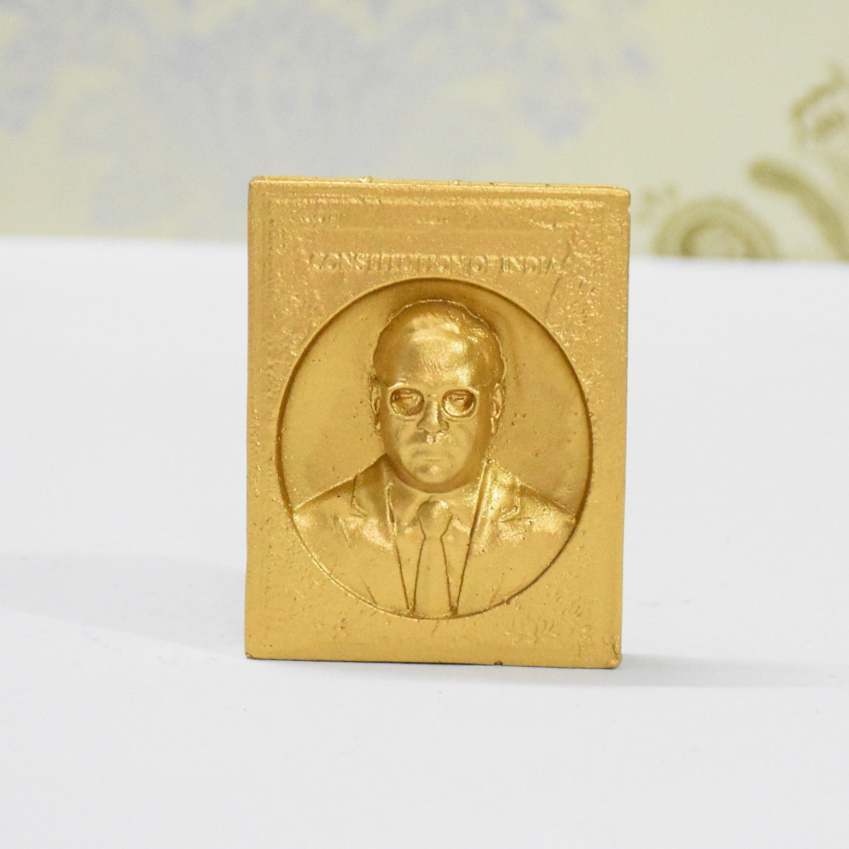 Dr B R Ambedkar Polyresin Book Statue (Pearl Blue)