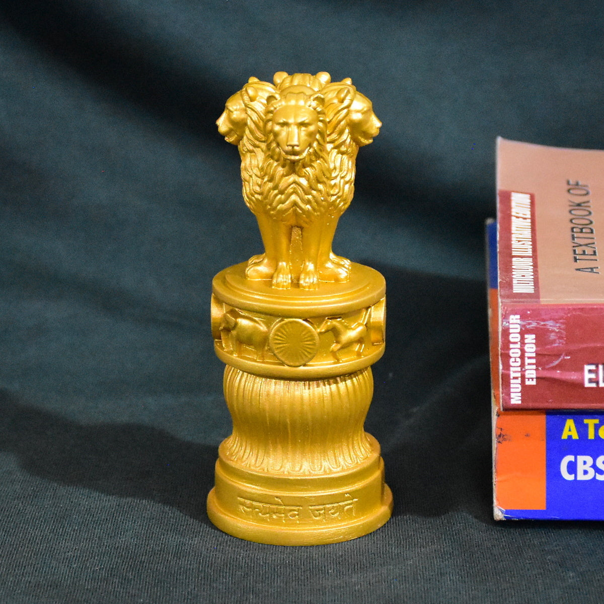 Ashoka Pillar Polyresin Statue (5 inch)