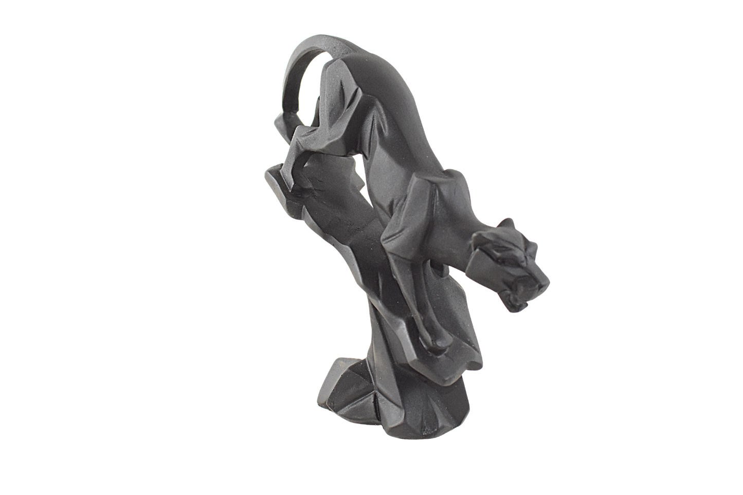Roaring Black Panther on Tree Home Decor Showpiece - Deczo