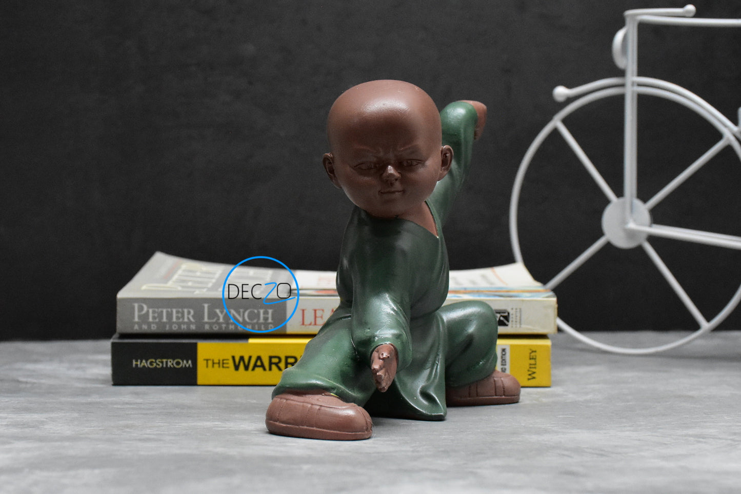 Kung Fu Monk for Gift, Decor (15x14x9 CM)