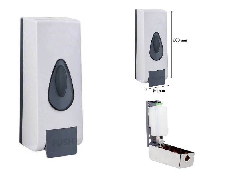 Big Push 250 ML Polypropylene Liquid Soap Dispenser - Deczo