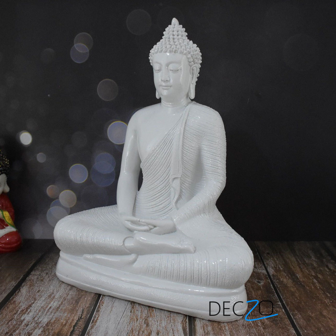 Divine Marbel Buddha : White - Deczo