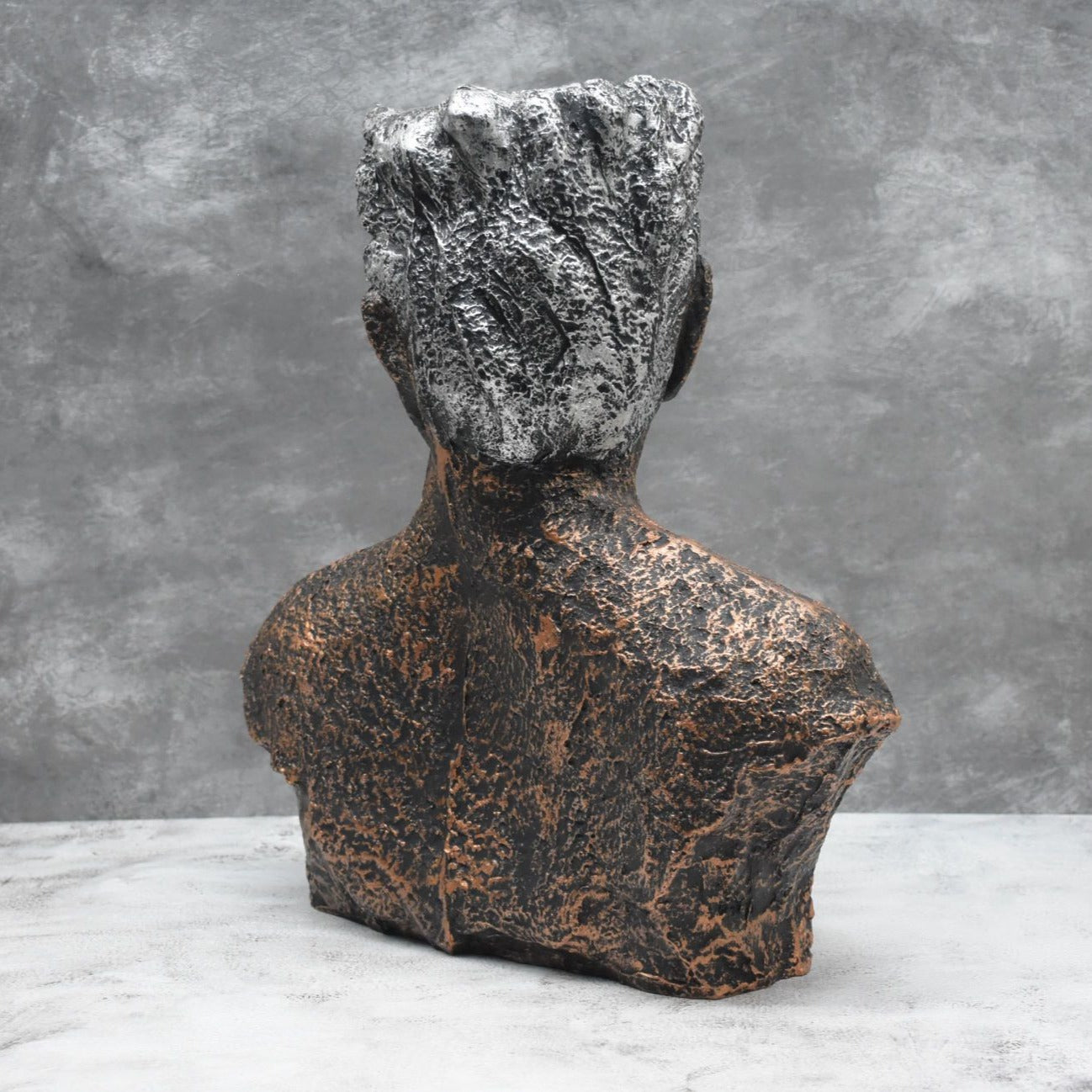 Metal Man Table Planter : Copper - Deczo