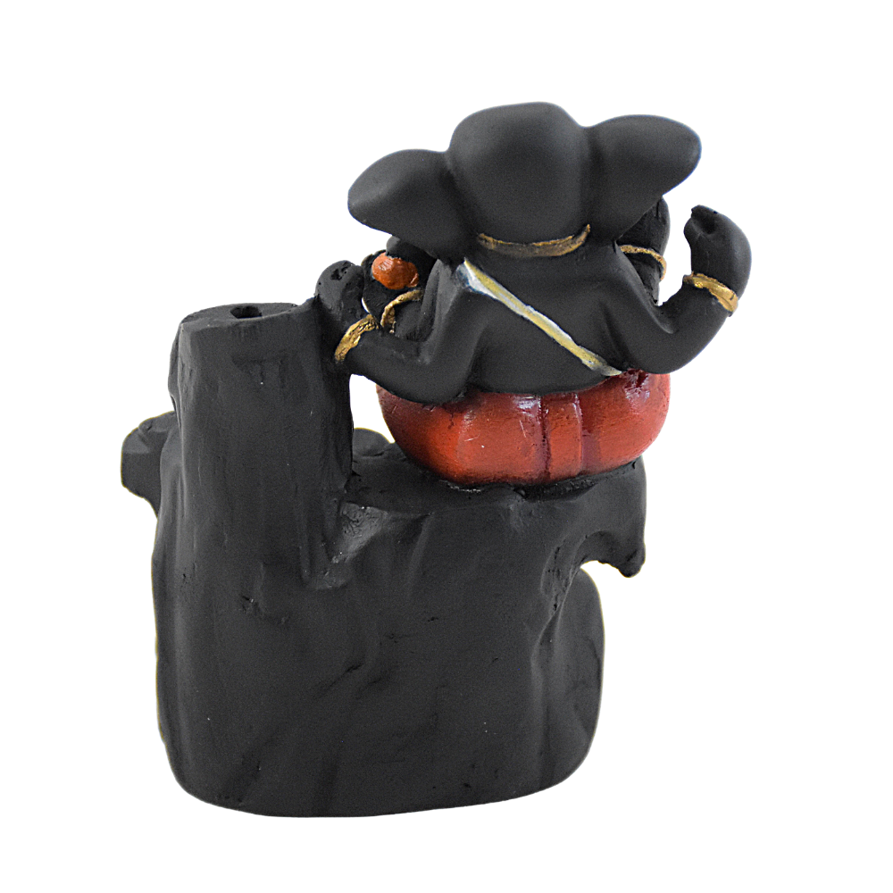 Sitting Ganesha Incense Holder - Deczo