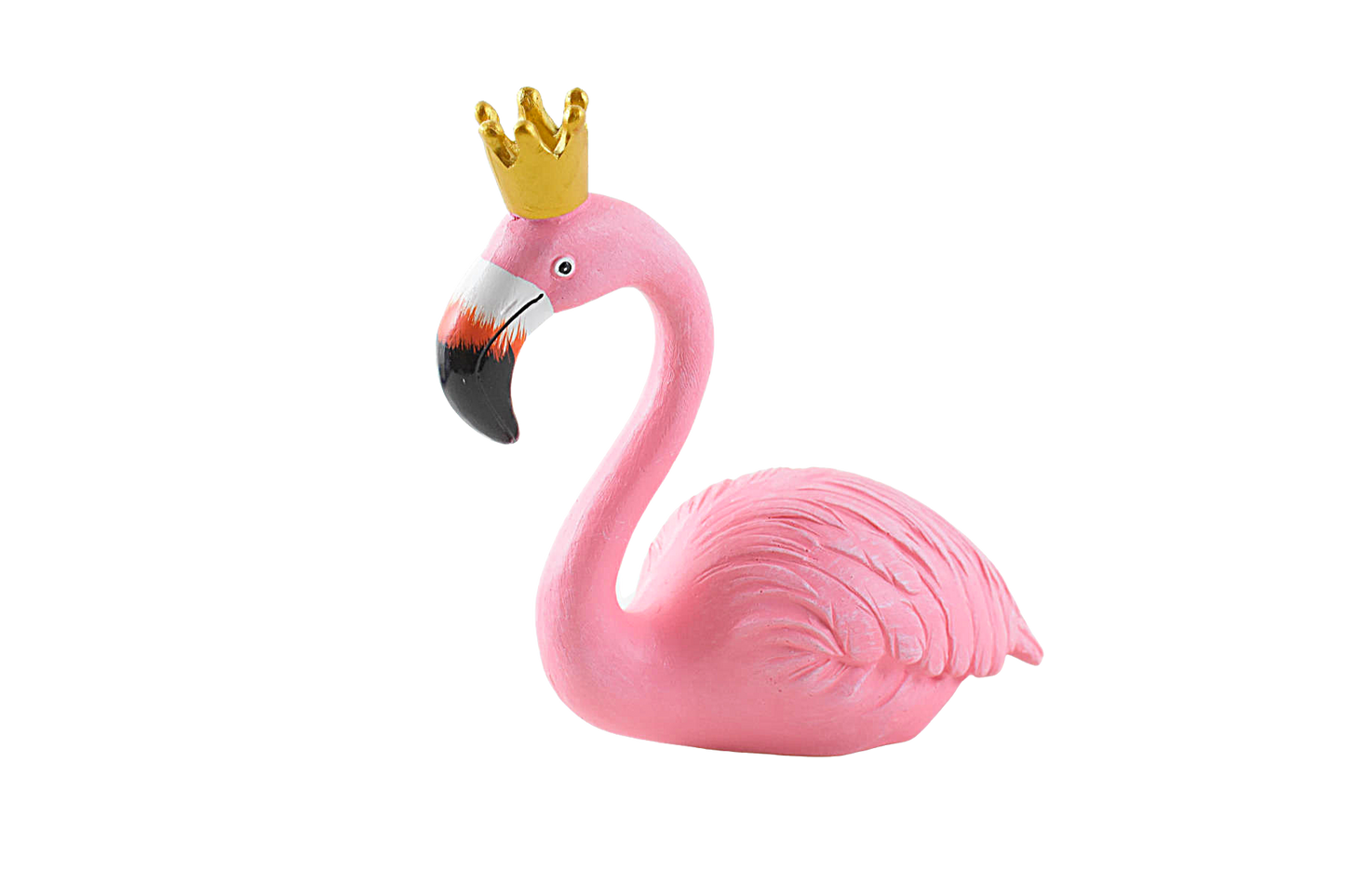 Queen Flamingo Resin Showpiece for Garden, Table, Gift - Deczo