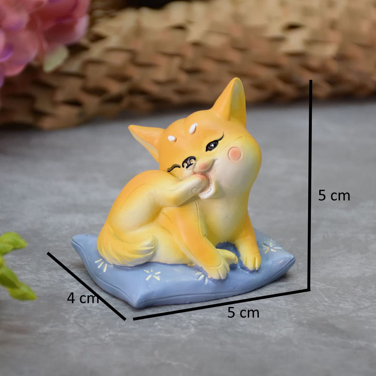 Cute Dog on cushion Miniature - deczo