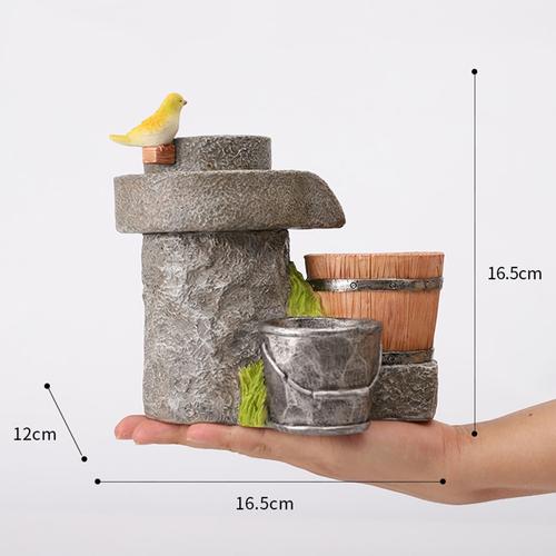 Chirpy Buckets Resin Succulent Pot - Deczo