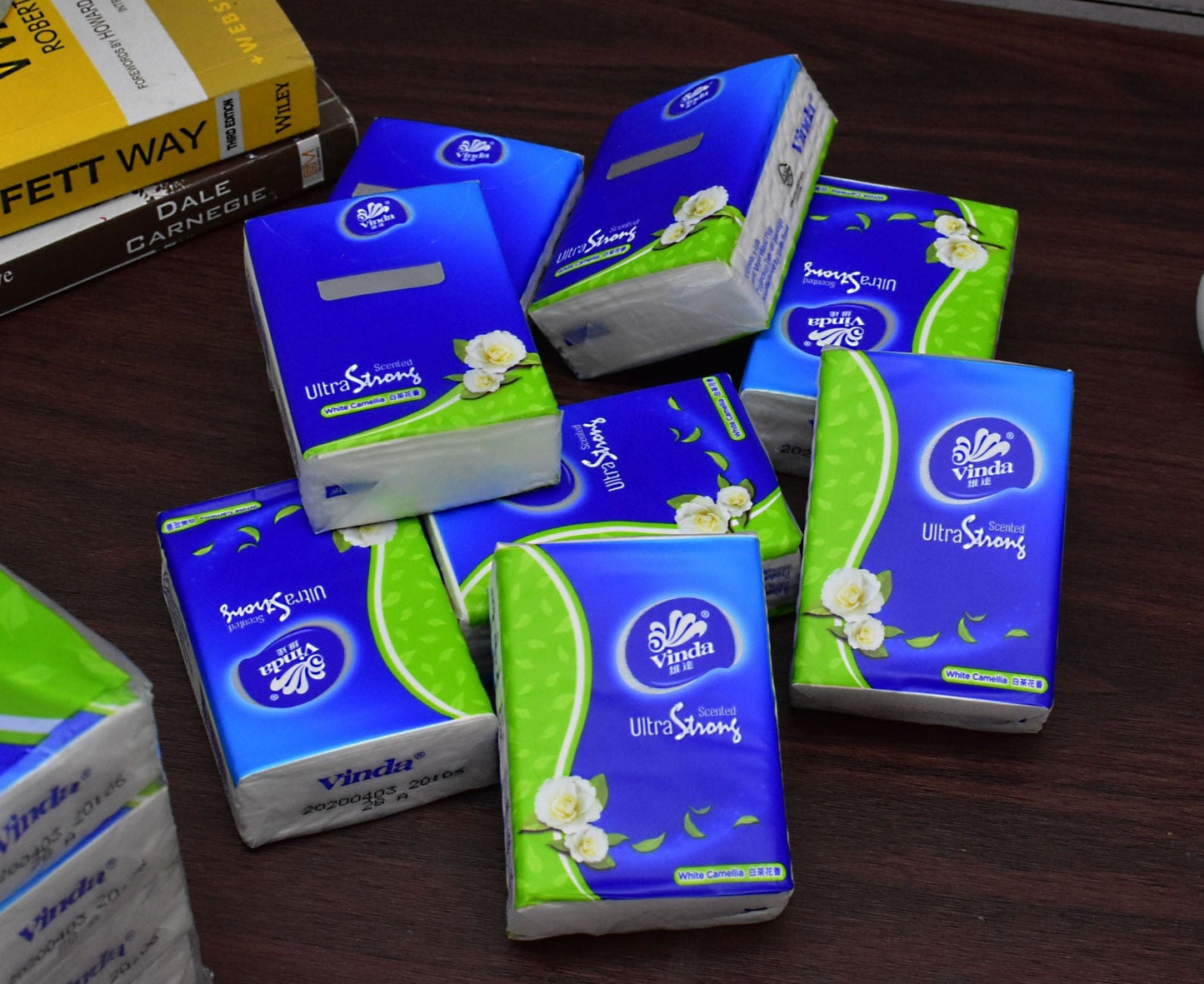 Scented Pocket Tissue, 4 ply : 36 Packets, 8 Sheets Per Packet - Deczo