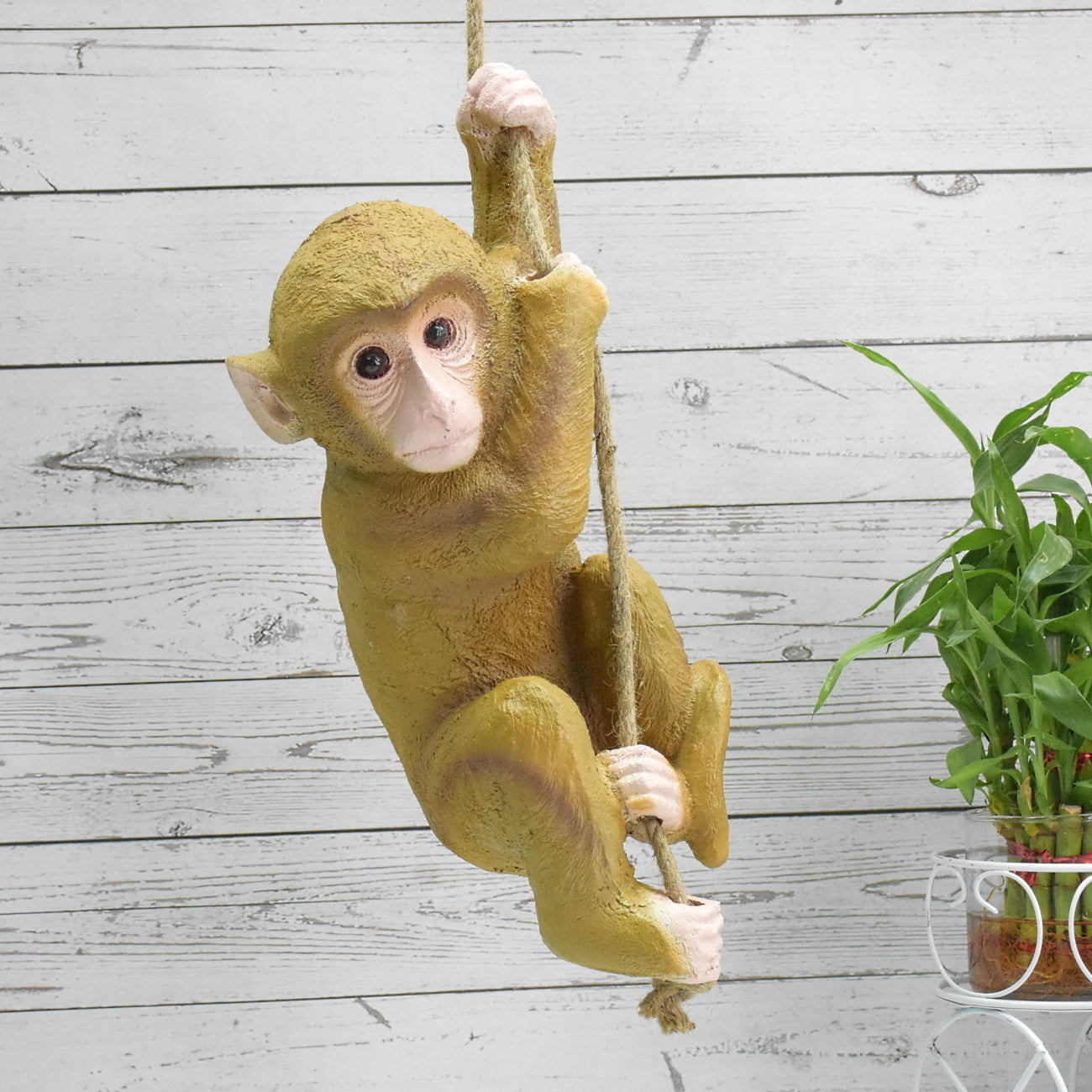 Hanging Monkey Garden Decor