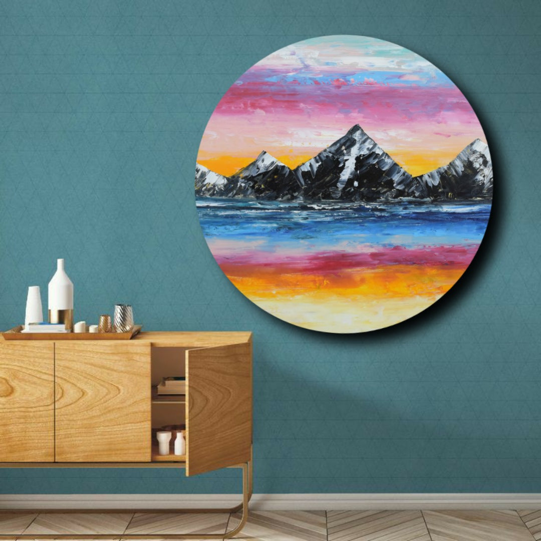 Deep Silence, Acrylic on Canvas, Handmade, Wall Painting - Deczo