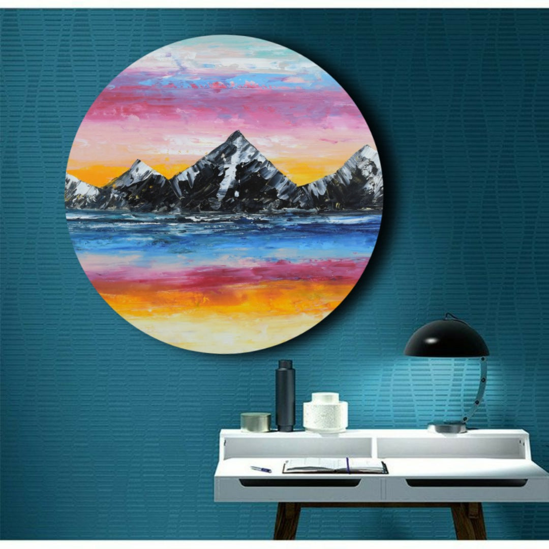 Deep Silence, Acrylic on Canvas, Handmade, Wall Painting - Deczo