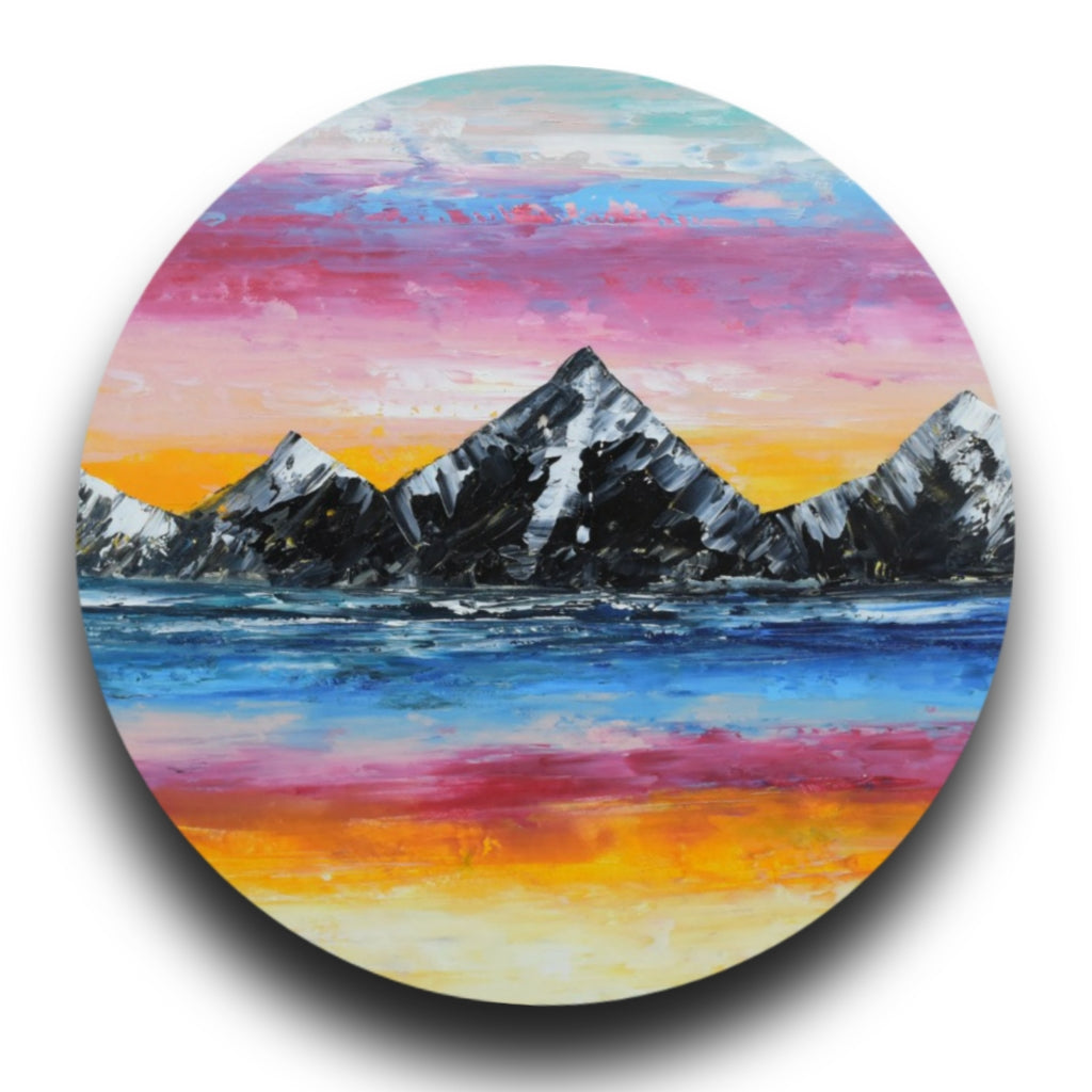Deep Silence, Acrylic on Canvas, Handmade, Wall Painting - Deczo
