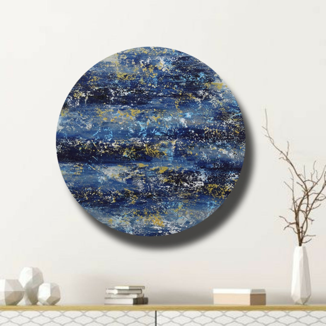 Lost in Dark, Acrylic on Canvas, Handmade, Wall Painting - Deczo