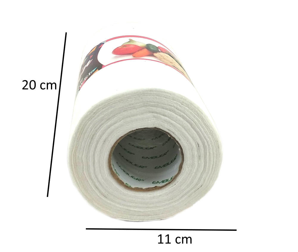 Set of 4 Extra Soft Washable Kitchen Tissue Towel Roll - Deczo