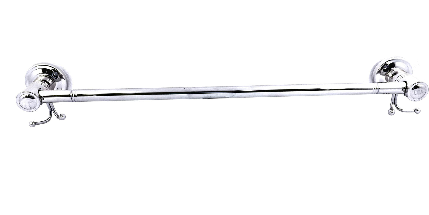Stainless Steel 24 inch Hook Towel Rail - Deczo