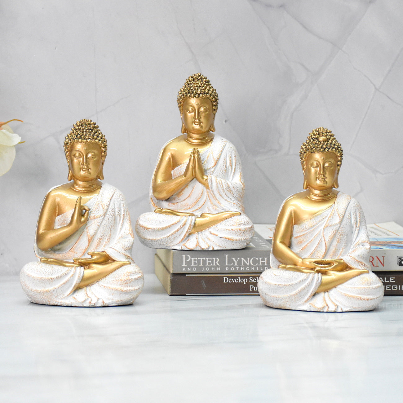 Lord Buddha statue In Three Different Positions