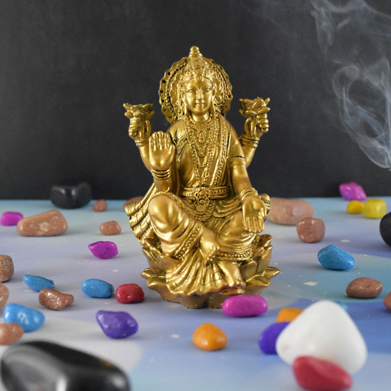Handcrafted Laxmi Ganesh Idol Murti - Deczo