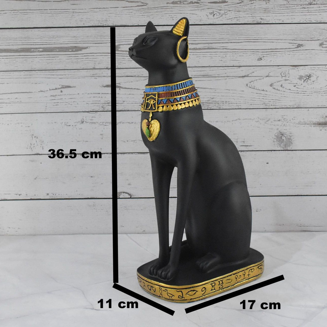 Egyptian Mau Figurine for Peace and Strength - Deczo