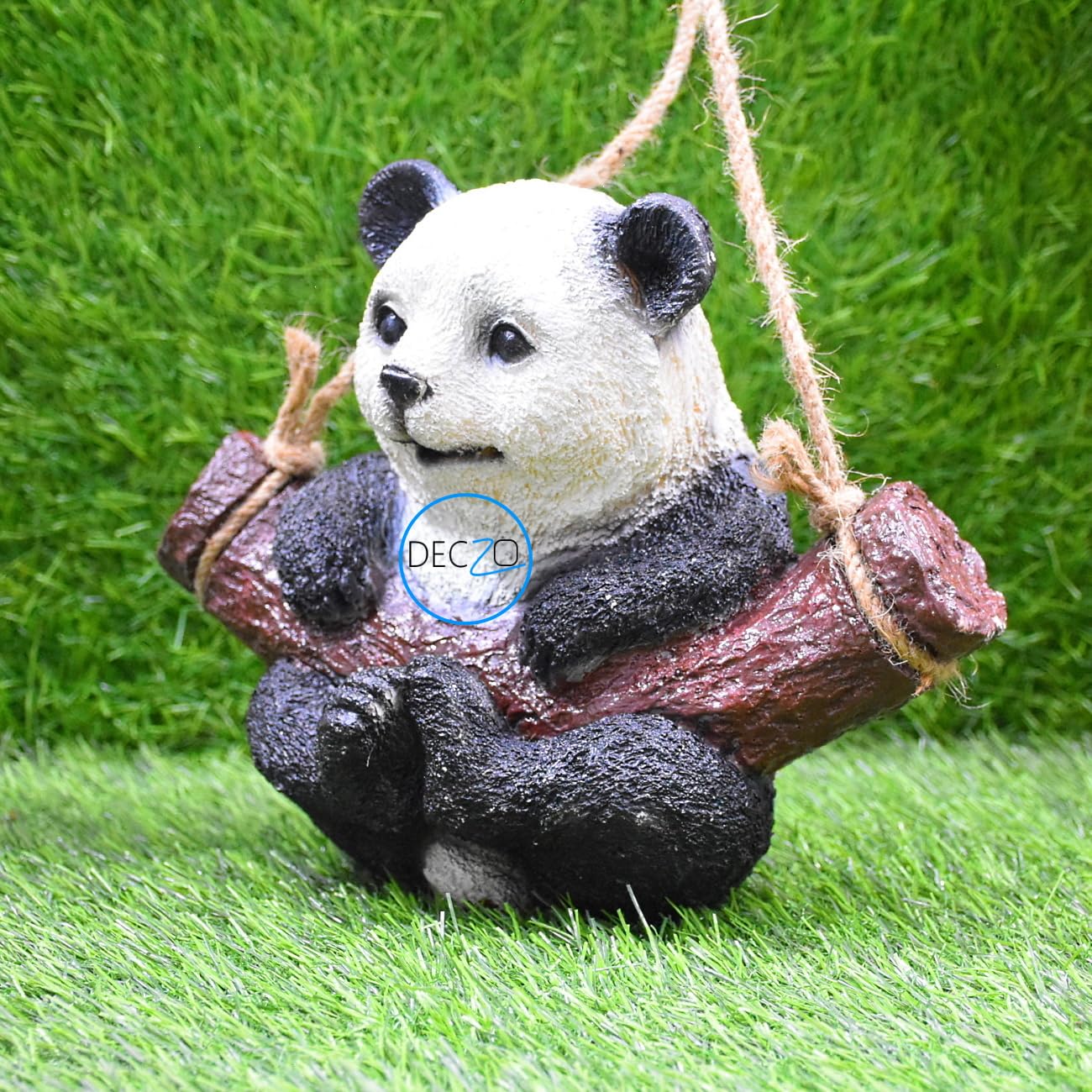 Poly-Resin Hanging Decor for Garden, Home, Gift (Baby Panda)
