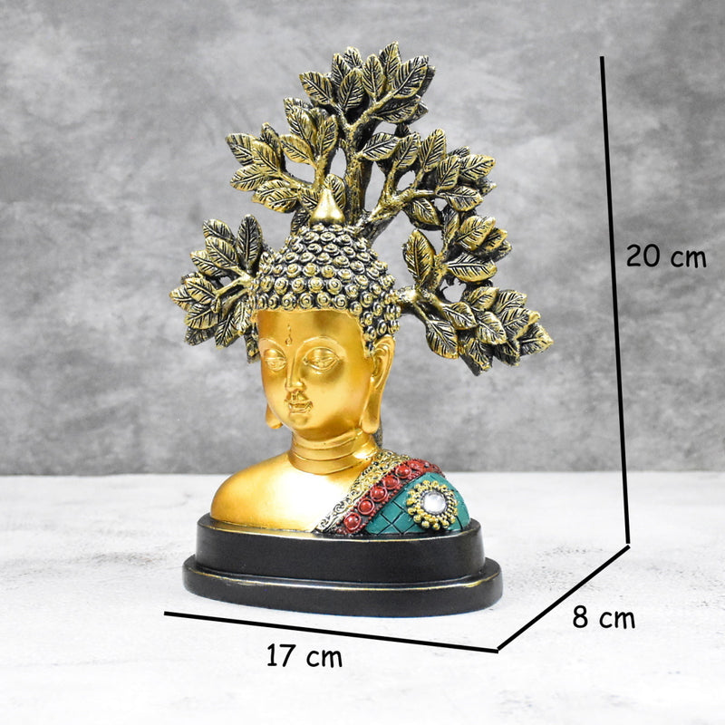 Buddha with Tree Statue