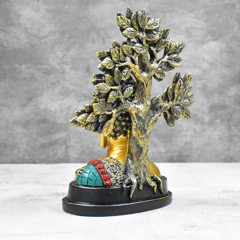 Buddha with Tree Statue