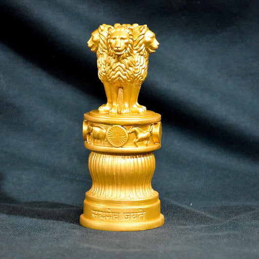 Ashoka Pillar Polyresin Statue (5 inch)