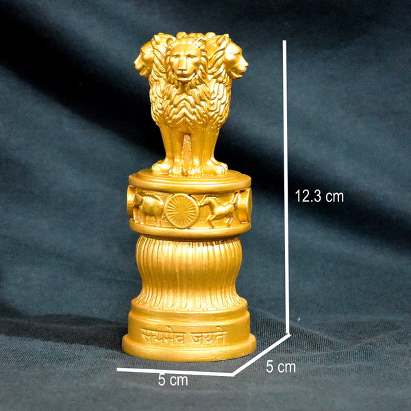 Ashoka Pillar Polyresin Statue (5 inch)