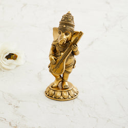 Ganesha Playing with Sitar - Deczo