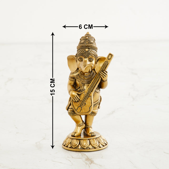 Ganesha Playing with Sitar - Deczo