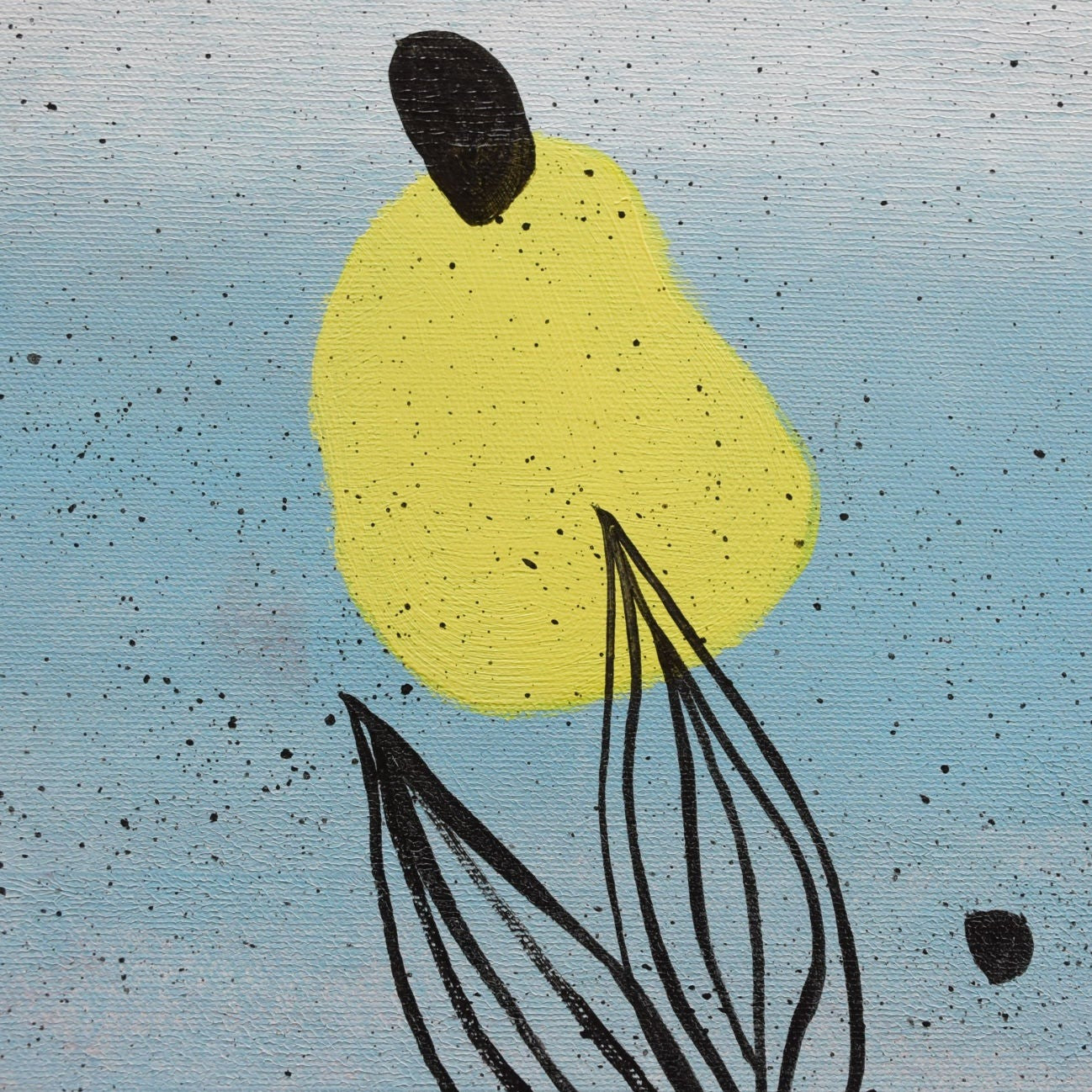 Spirit of Nature, Acrylic on Canvas, Handmade Wall Painting: 23x23 inches - Deczo