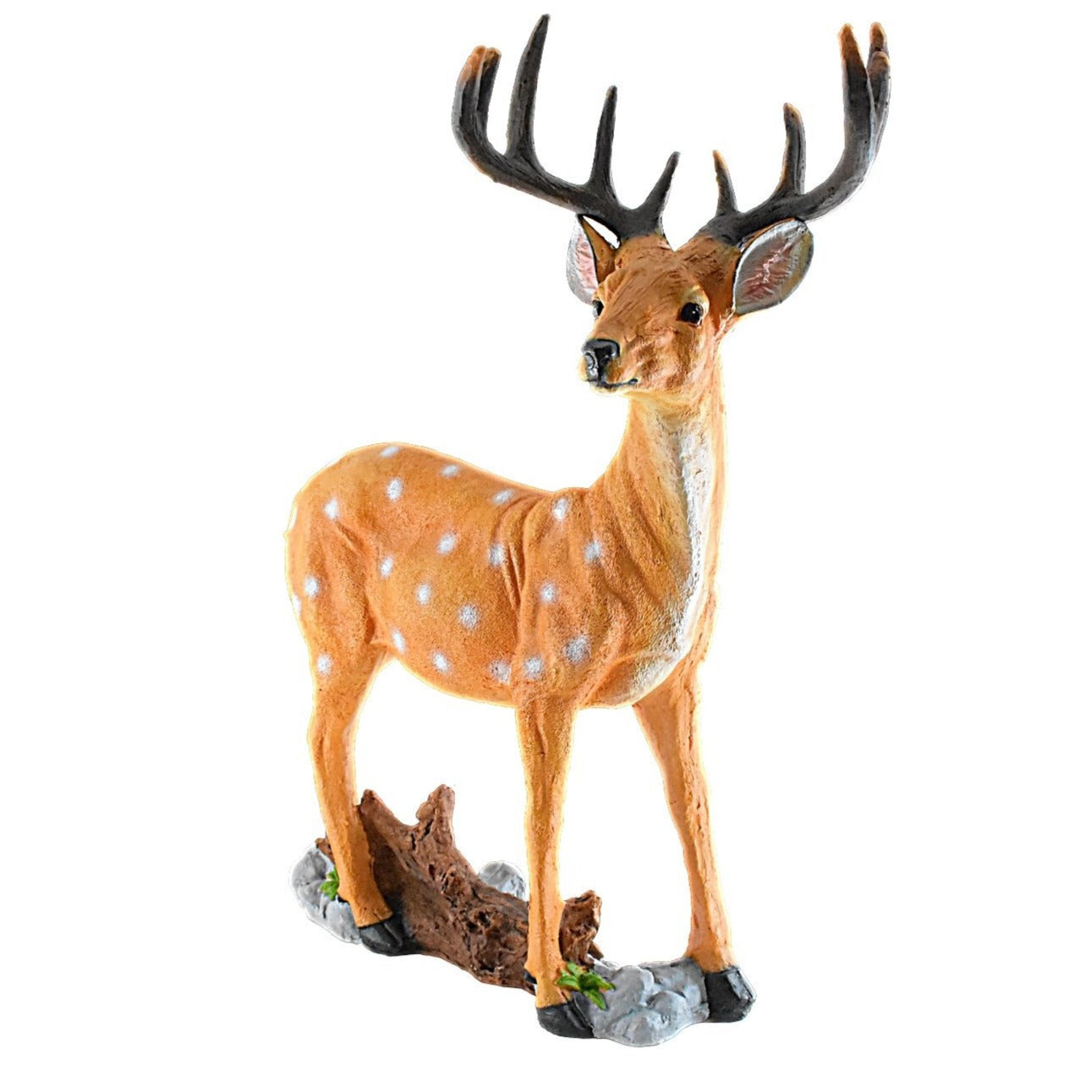 Big Size Standing Deer Statue for Garden Decor - Deczo