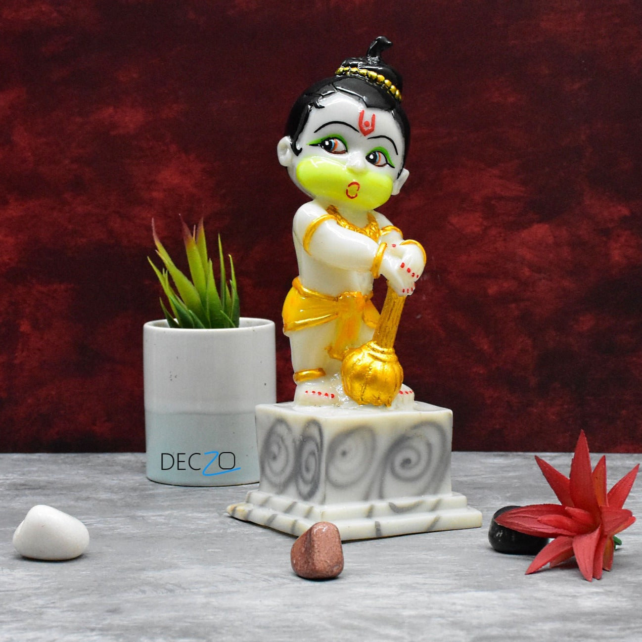 Standing Bal Hanuman Showpiece - Deczo