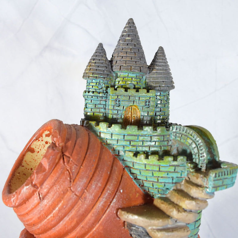 Rapunzel's Castle Resin Succulent Pot - Deczo