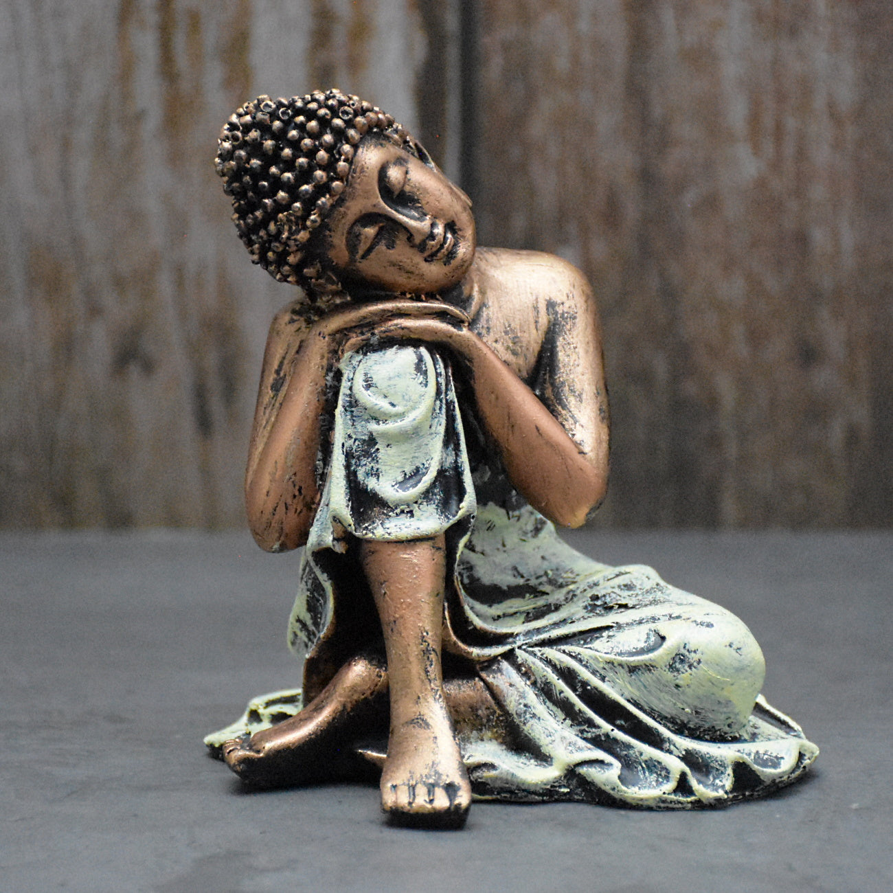 Thinking Buddha Statue : Copper