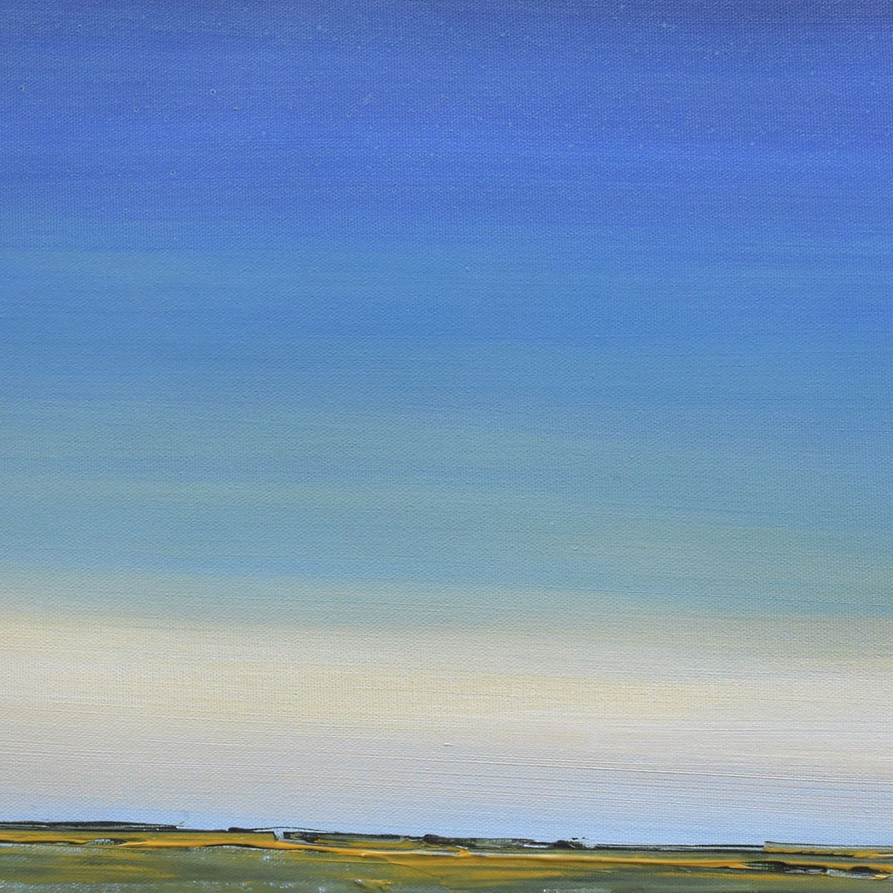 Nature's Bliss Handmade Acrylic on Canvas Abstract Wall Painting - Deczo