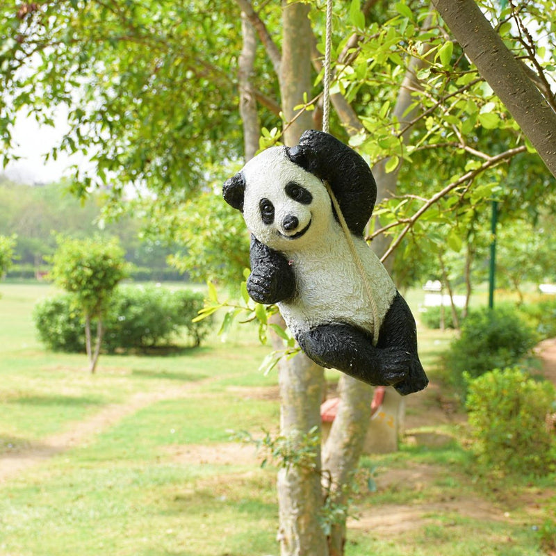 Panda Hanging on Tree Garden Decor - Deczo