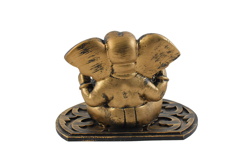 Ganesha  with T- Light Holder - Deczo