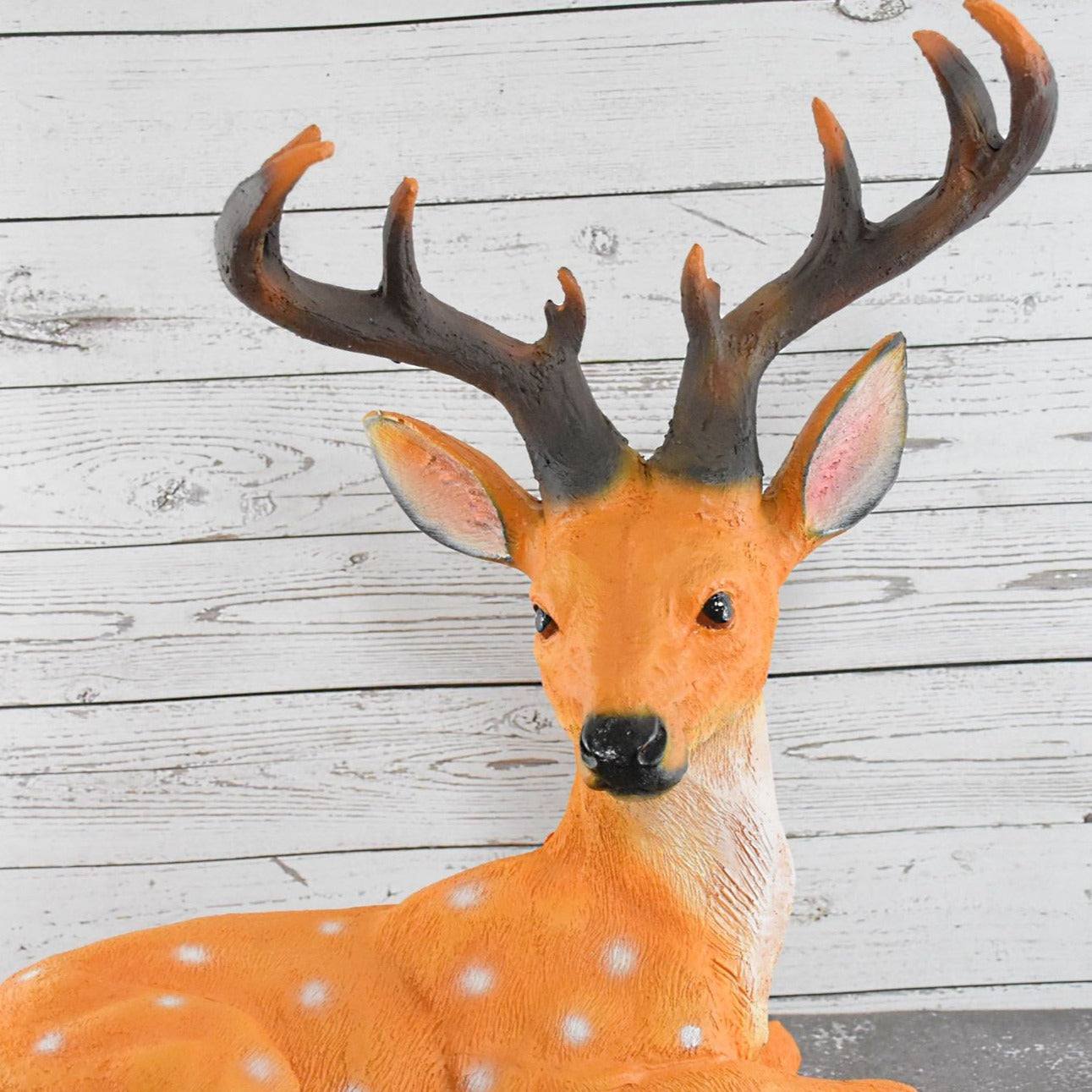 Big Size Sitting  Deer Statue for Garden Decor - Deczo