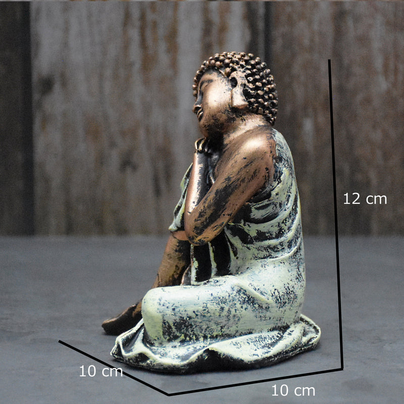 Thinking Buddha Statue : Copper