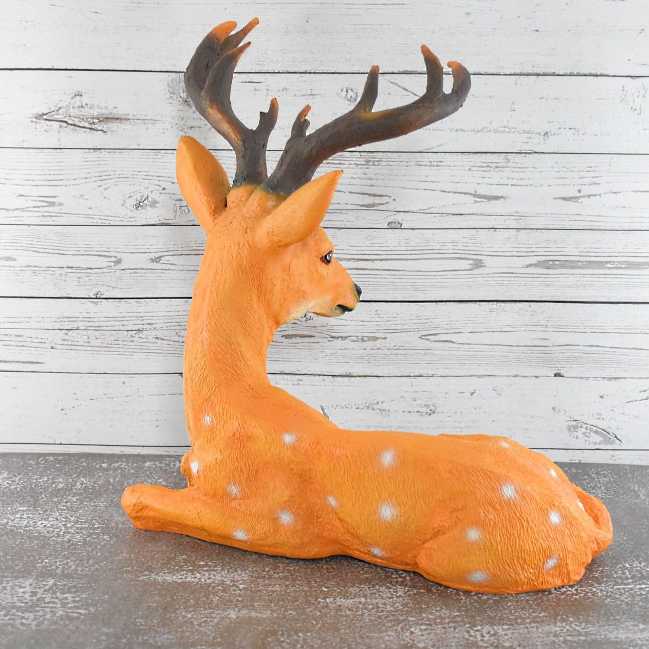 Big Size Sitting  Deer Statue for Garden Decor - Deczo