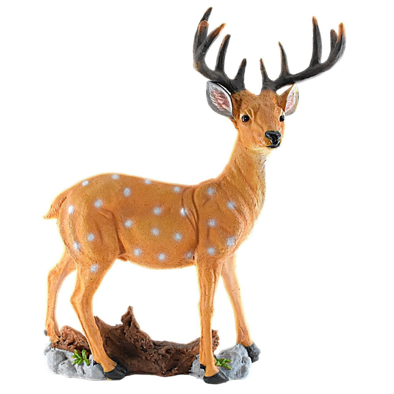 Big Size Standing Deer Statue for Garden Decor - Deczo