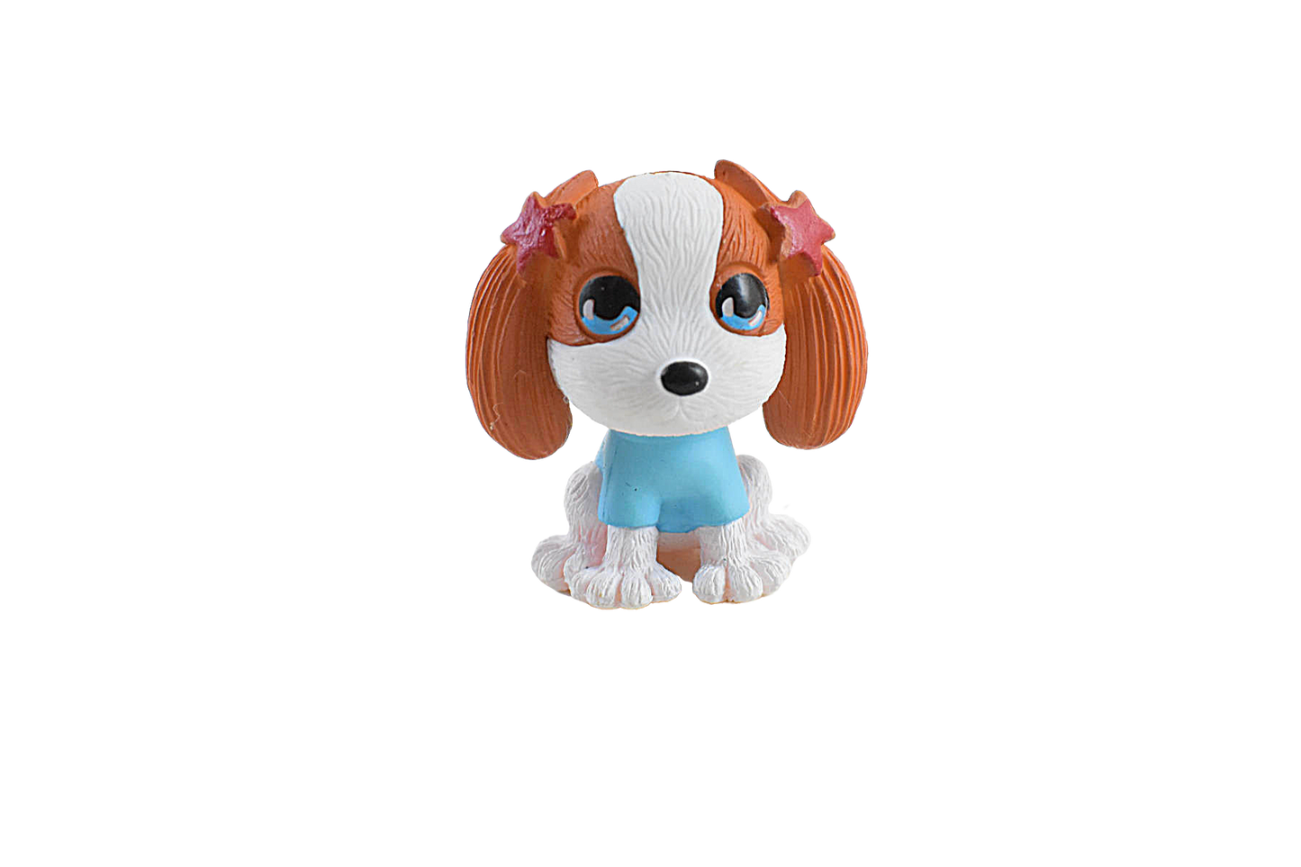 Cute Puppy with Brown Hair Miniature for Garden decor - Deczo