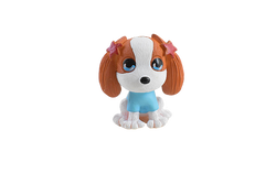 Cute Puppy with Brown Hair Miniature for Garden decor - Deczo