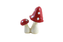Miniature Mushroom for Fairy Garden Tray, Garden Decor - Deczo