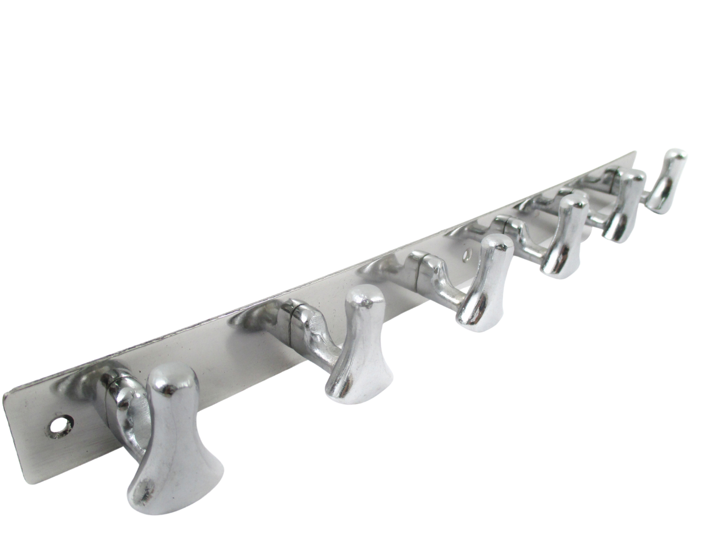 Long Strip Duck Shape Stainless Steel Door Hooks/ Hanger (Number of Hanger 2, Number of Legs 6) - Deczo