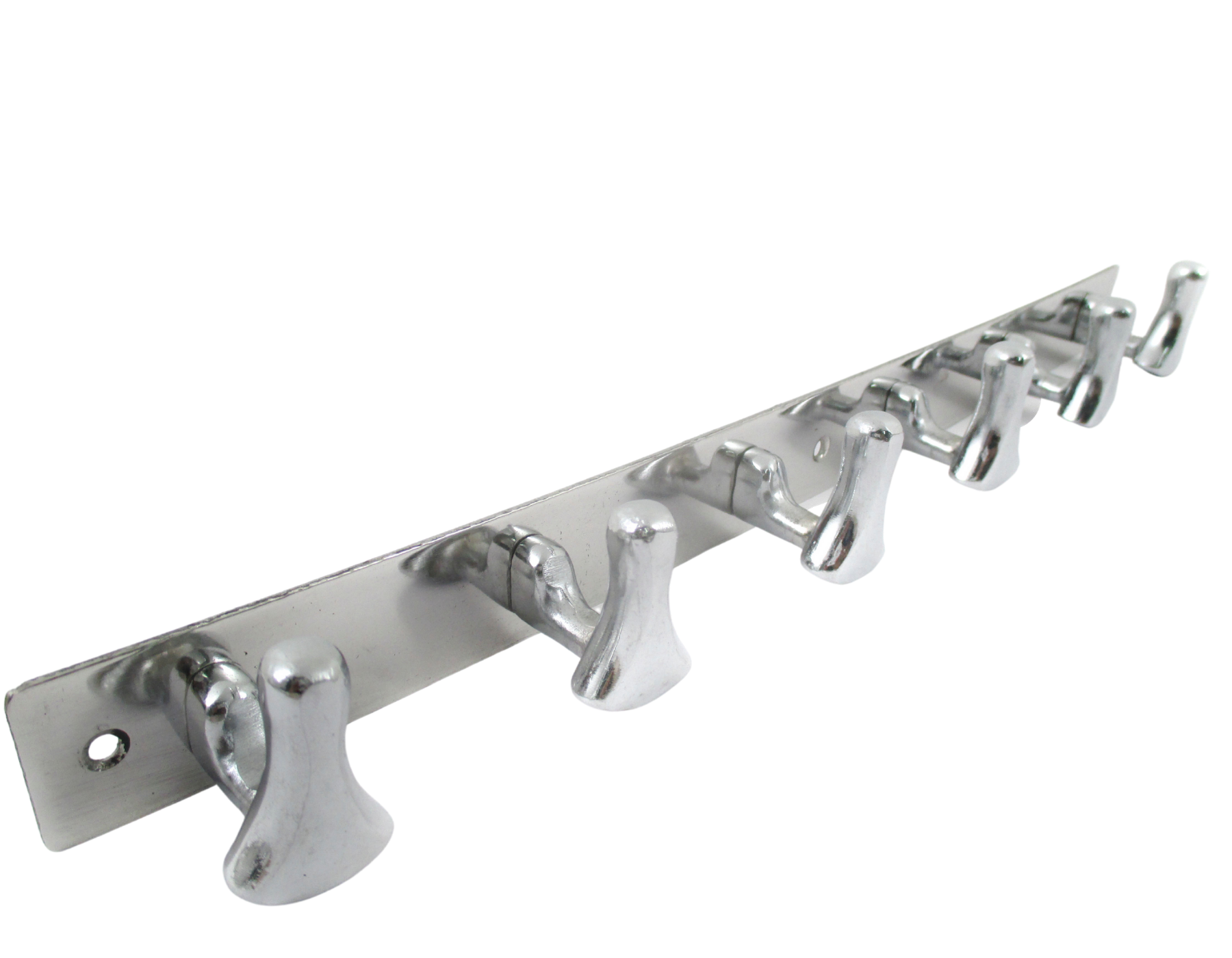 Long Strip Duck Shape Stainless Steel Door Hooks/ Hanger (Number of Hanger 2, Number of Legs 6) - Deczo