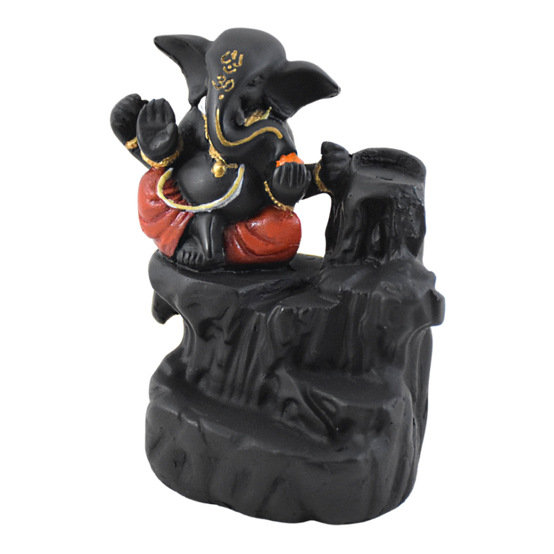 Sitting Ganesha Incense Holder - Deczo